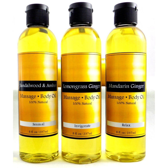 Natural Organic Massage & Body Oil, Sensual Massage, Bath Oil, Moisturizer, Dry Skin Relief, Best Body Oil-Cedar Creek Essentials