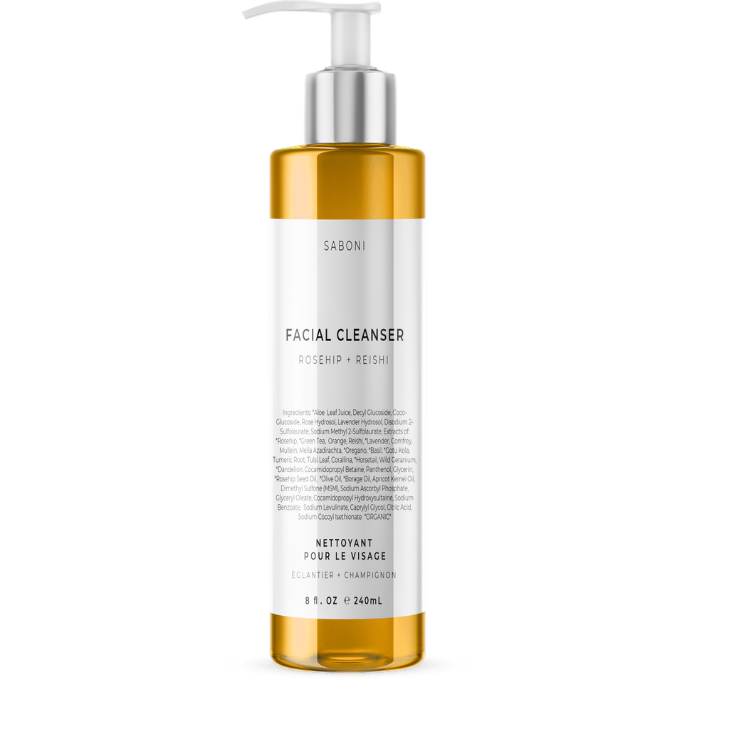 Replenishing Face Wash - Rosehip and Reishi Facial Cleanser
