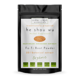 Fo-ti Root Extract Powder Organic - He Shou Wu 20:1 Botanical Extract Concentrate - Cured
