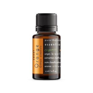 100% Pure Therapeutic Grade Organic Sweet Orange Essential Oil