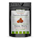 Soap Nuts - All Natural Organic Laundry Soap and Household Cleaner with Muslin Wash Bag Included 50+ Loads - Cedar Creek Essentials