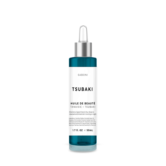 Blue Tansy Balancing Facial Oil | Moisturizer For Blemish Prone or Irritated Skin with Squalane and Tsubaki Oil